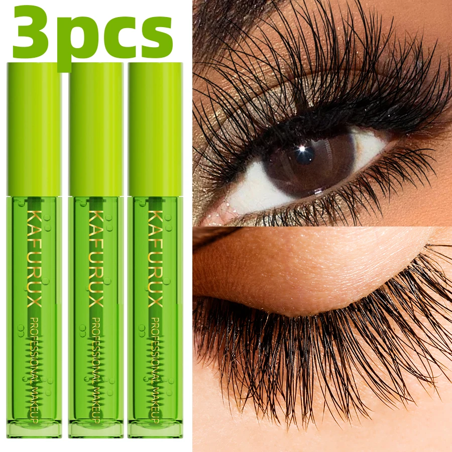 Suero potenciador de pestañas, 3 uds., alargamiento de pestañas, rizador, máscara gruesa, cuidado de los ojos, maquillaje coreano, loción para pestañas