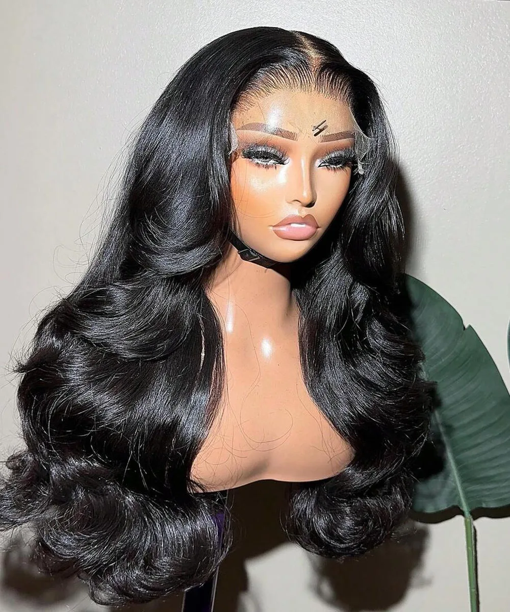 

250% Density 13x6 HD Lace Front Wig Body Wave Lace Front Wigs Human Hair 100% Brazilian Human Hair Wig Pre-Plucked Lace Wig