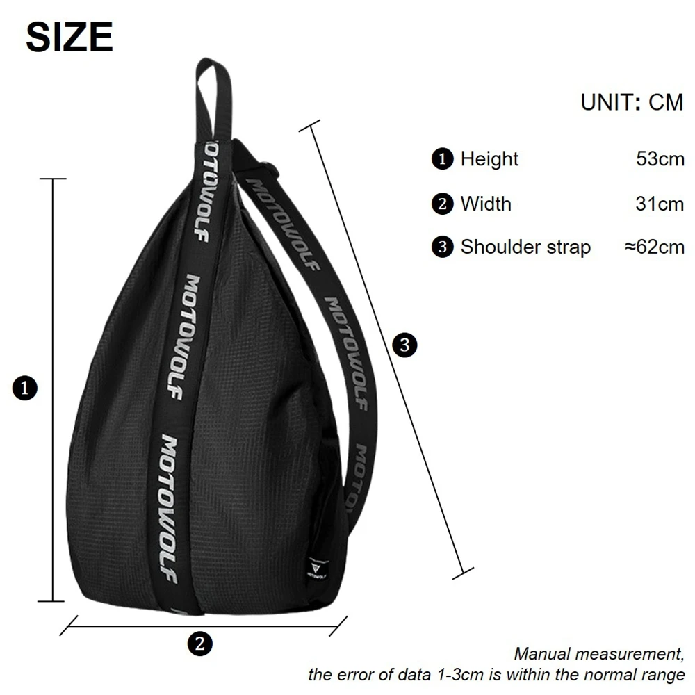 Motorcycle Travel Luggage Bags 11L Backpack Helmet Bag Large Capacity Waterproof Laptop Motorcycle Bag For Riding