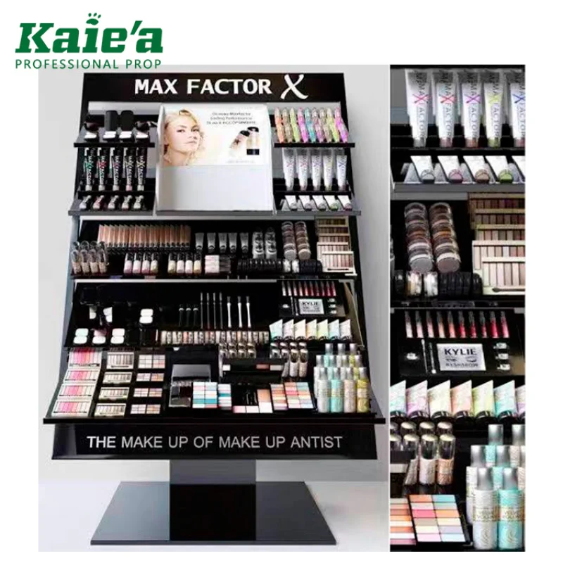 custom.متجر بيع بالتجزئة عرض مستحضرات التجميل الأثاث الخشبي متجر مستحضرات التجميل الرف بيع #6