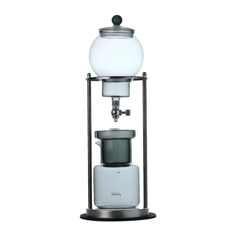 New Ice Drop Coffee Pot Tea Leak Extraction Pot Glass Cold Brew Tea Hand Brew Coffee Japanese Tea Drop Pot