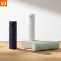 Xiaomi Mijia Elastic Lid Thermos Cup 480mL Insulated Water Bottle 316L Stainless Steel Hidden Filter Screen Automatic Lock