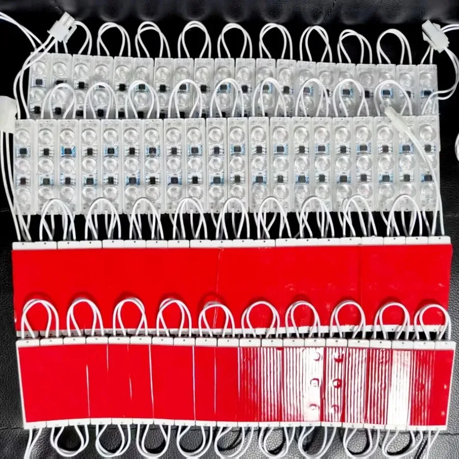 20PCS 220V Highlight Led Module Waterproof Foldable COB Light Strip Backlight Shop Banner Luminous Character Outdoor Decoration