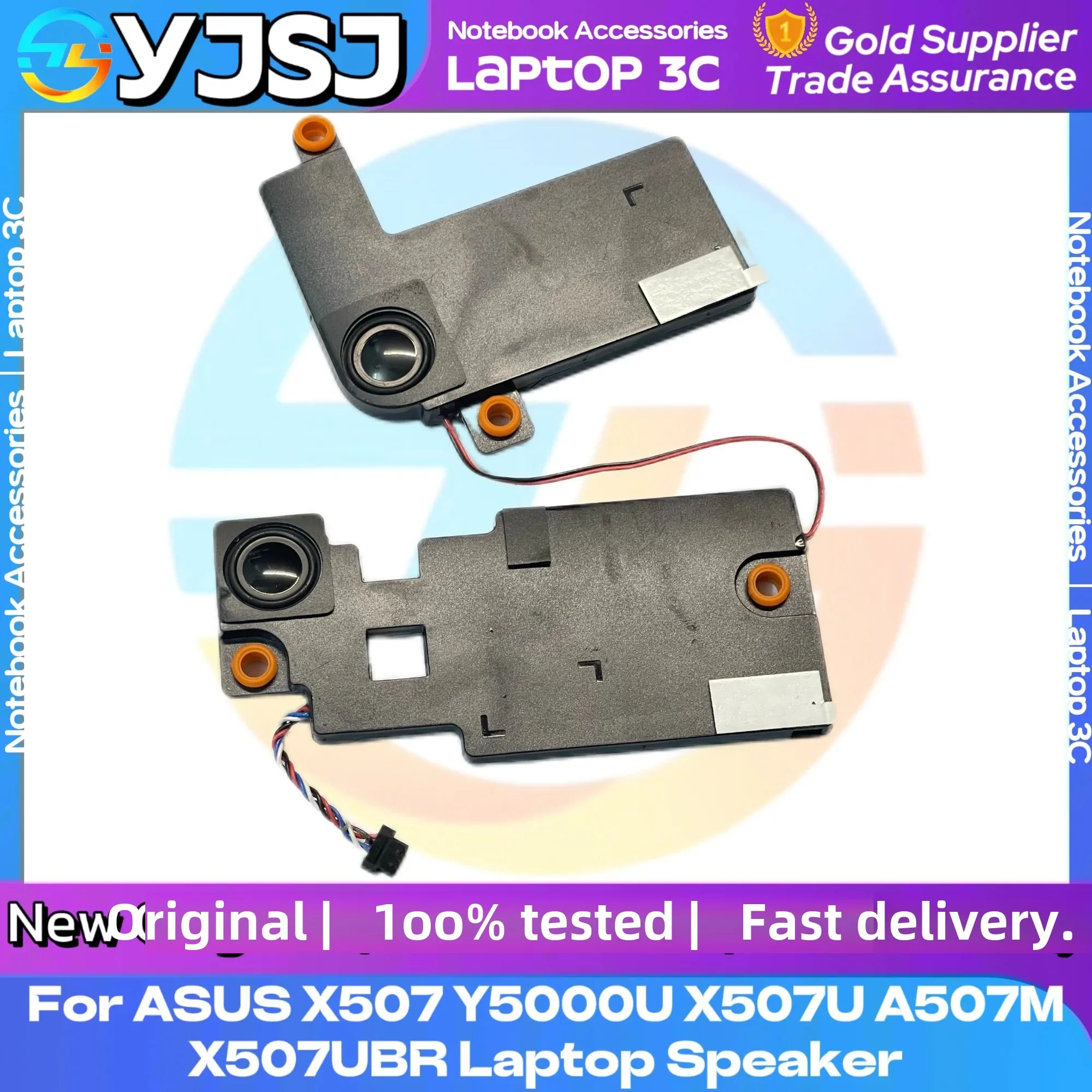 New original laptop speaker for ASUS X507 Y5000U X507U A507M X507UBR Laptop Built in Speaker Left and Right Set