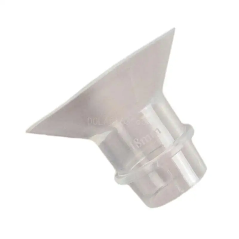 Efficient Silicone Breast Flange Adapter Convenient Breast Horn Converter Durable for Enhanced Milk Expression