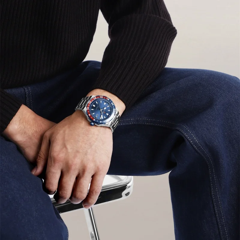 NAVIFORCE 9249 New 2025 Men's Quartz Watch Classic Waterproof Calendar Night Light Clock Steel Strip Business Men's Watch reloj