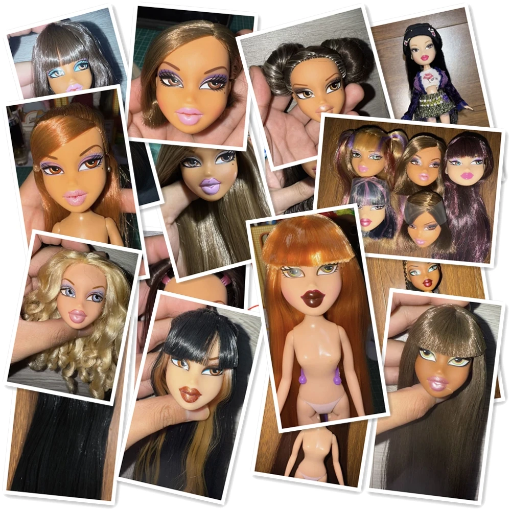 

Bratzes Doll Ordinary Fashion Doll Changeable Clothes Movable Joints Action Figure Model Toy Collect Ornament Kids Gifts