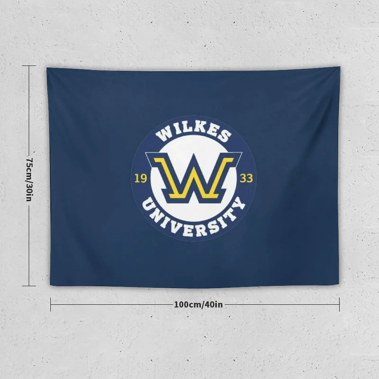 Wilkes university Tapestry Hanging Wall Wall Hanging Wall Home And Comfort Decor Tapestry