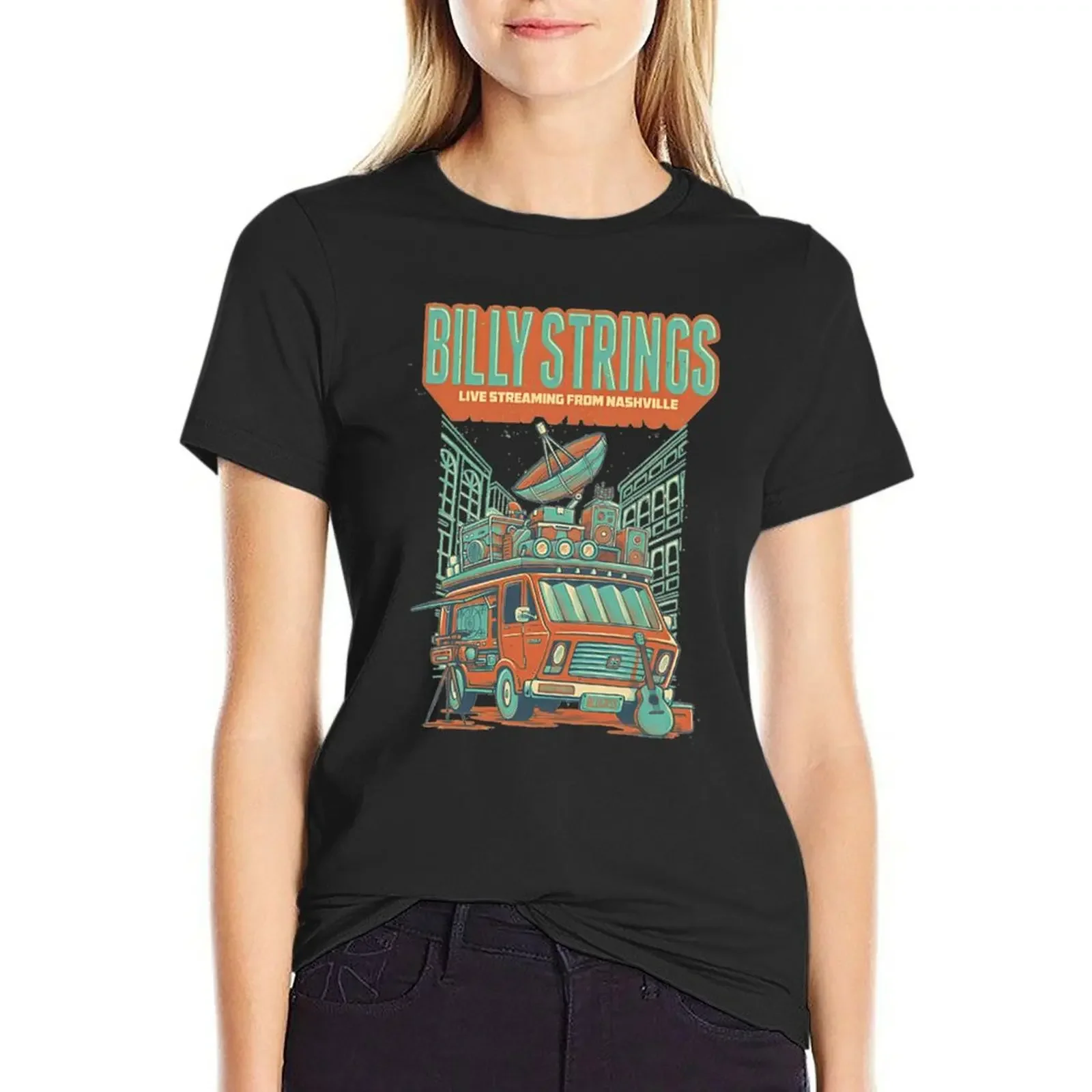 

Billy van T-Shirt graphics tops funny t shirts for Women
