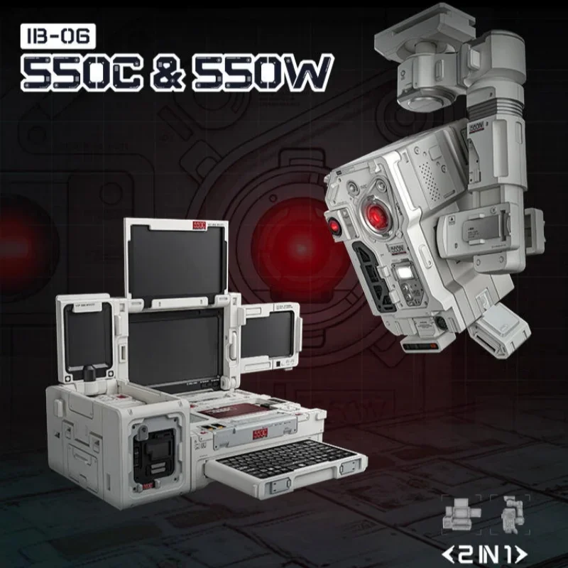 52toys Infinitybox Ib-06 550c 550w Deformation Robot Converting In Mecha And Cube Action Figure Collectible Model Child Toy Gift