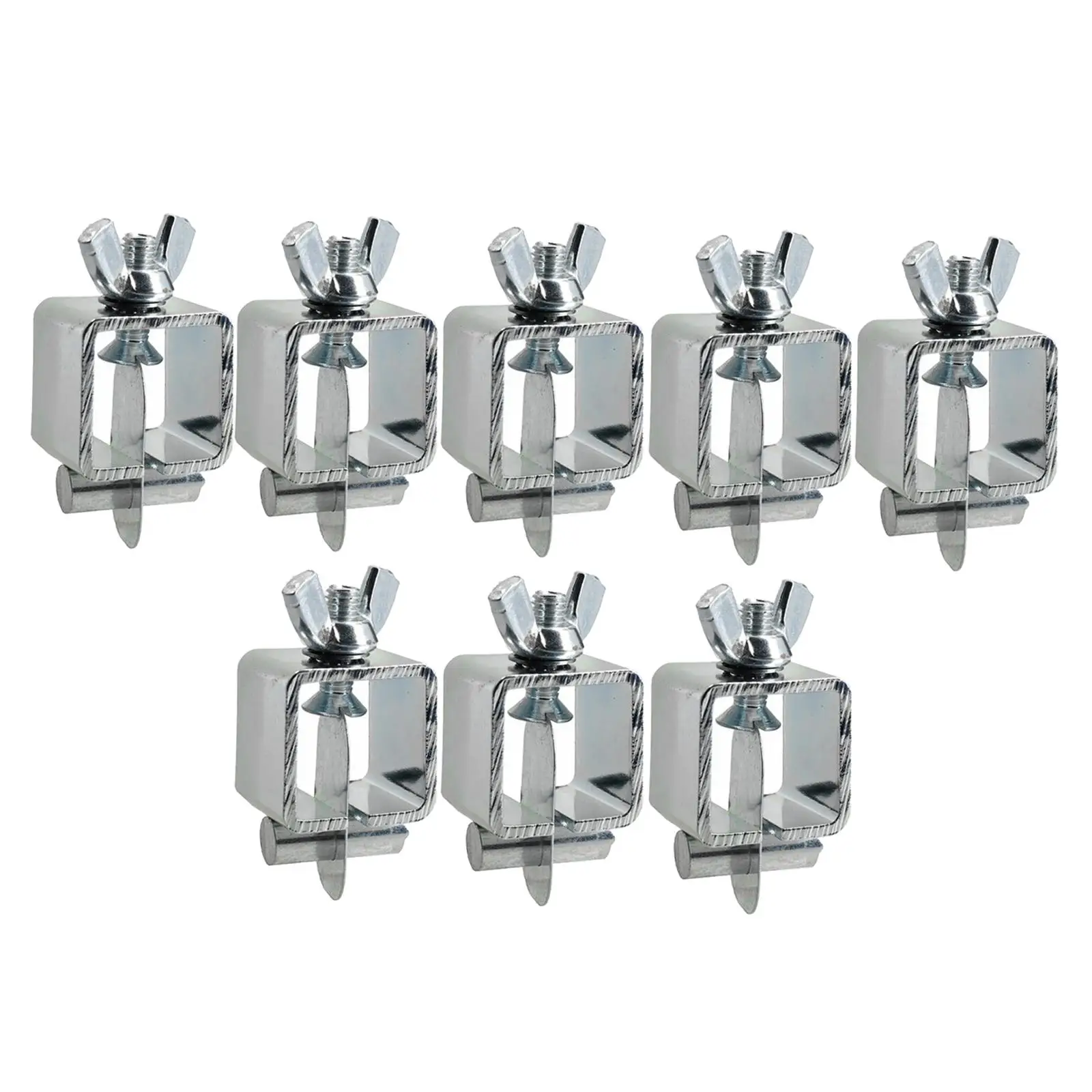 Butt Welding Clamps Steel Kit Panel Edge Clamp Welding Tool Set for Automotive Door Skin Repair