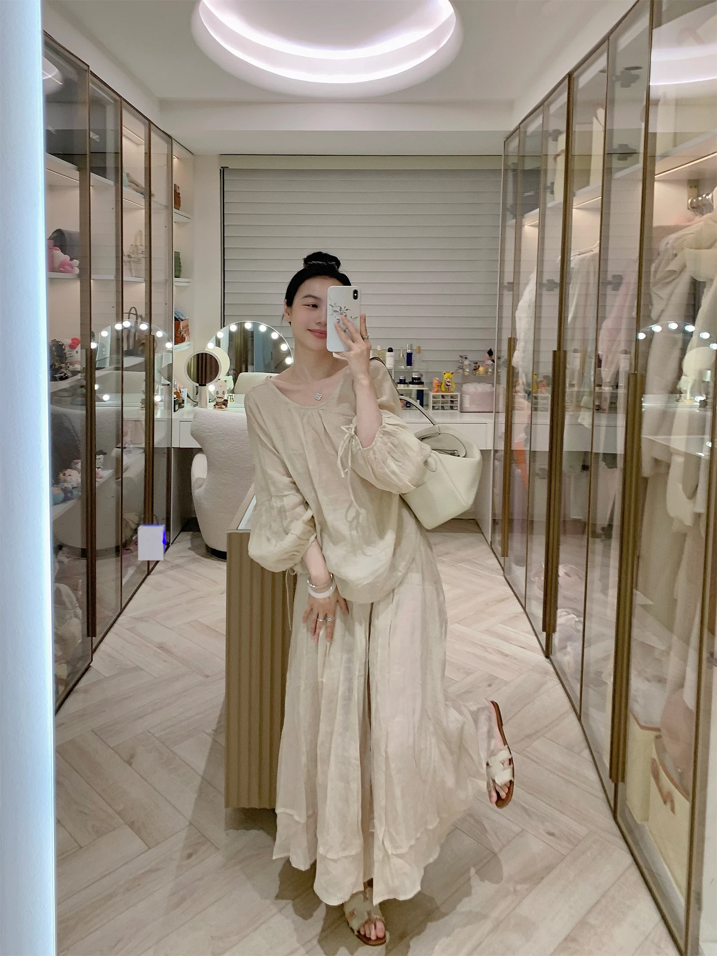 

FPOH2026 Spring Summer New Fashion Set Women's Long Sleeve Outfit Elegant Lady's Ensemble Two-Piece Suit for Spring Summer