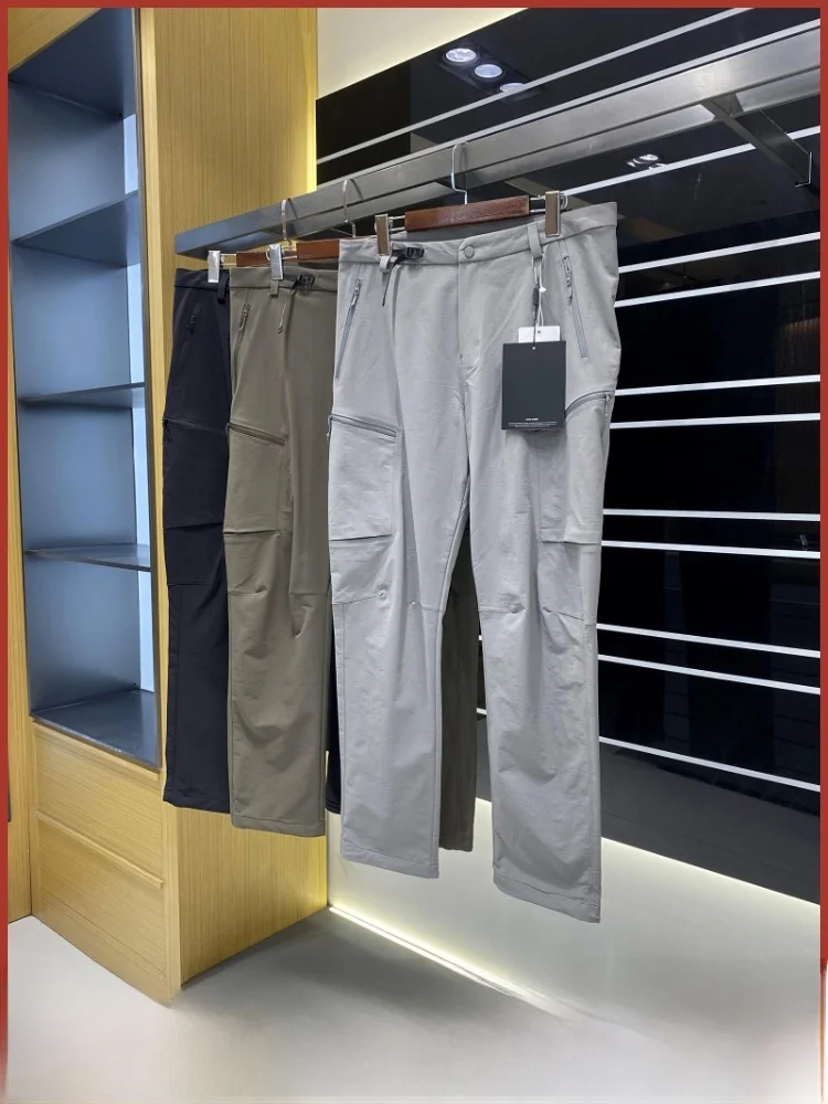 

Outdoor Men's Windproof Water-resistant Autumn New Sle Casual Pants Multiple kets Straight Leg Workwear Functional Ci ...