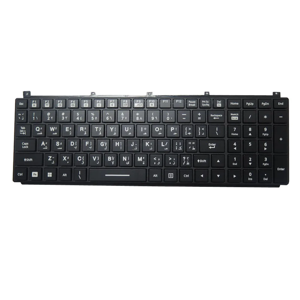 Laptop With Backlit Keyboard For Getac NK5103-03309T-10 Arabia AR Black With Frame New