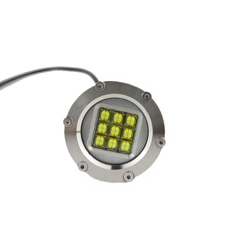 

100 Вт, 10000 люмен, водонепроницаемый светильник ROV, аксессуары для дронов для дайвинга и рыбалки