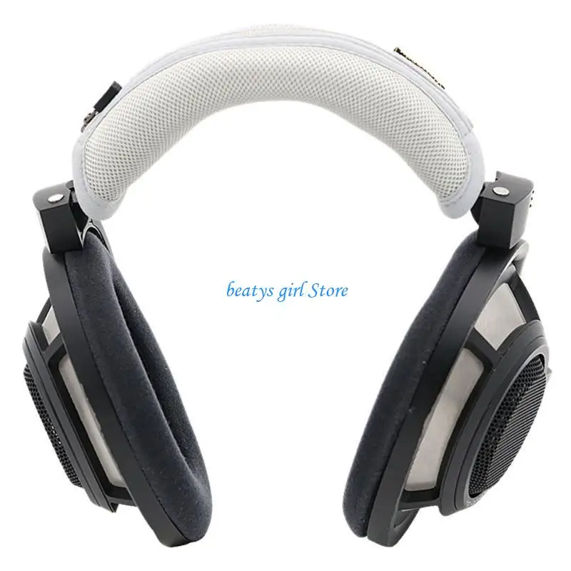 

C7AB Soft Mesh Headband Guard For HD800S Headphones Headbeam Cover Reduce
