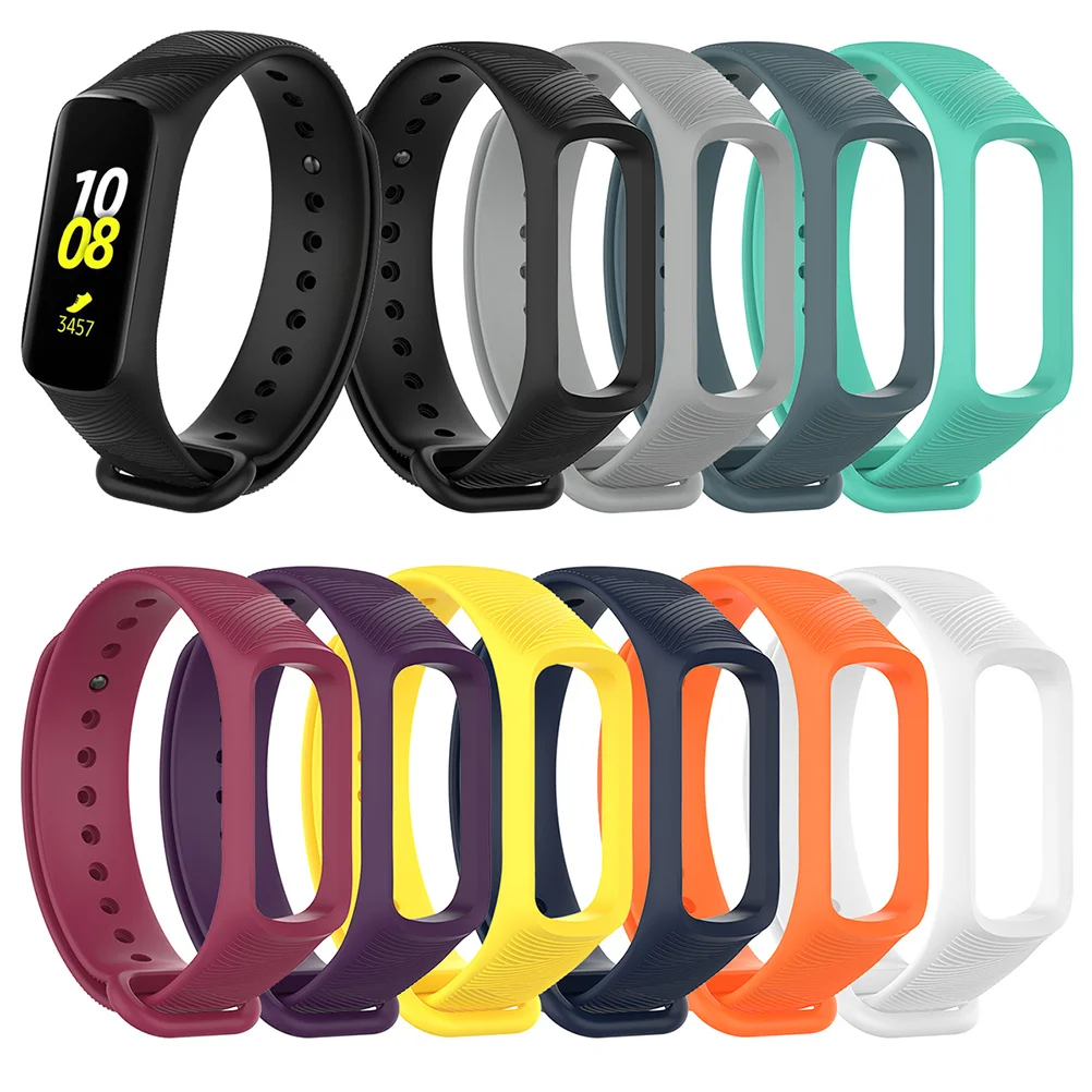 

Premium Silicone Watch Strap for Orange Luxury Waterproof Band Comfortable Rubber Strap for Fitness Tracker