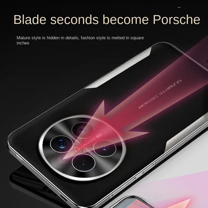 جراب هاتف Honor Magic 8 8 Pro مصنوع من الجلد العادي المطلي بالكهرباء وحافة ناعمة شاملة ومضادة للصدمات