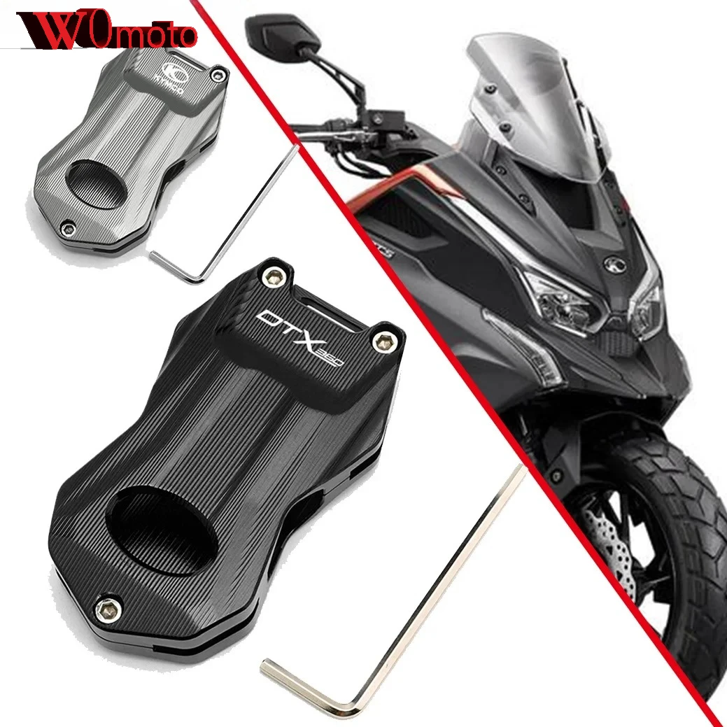 Motorcycle Accessories CNC Key Cover Cap Creative Products Keys Case Shell Fit For KYMCO DTX360 DTX 360 2020 2023 2024 2025