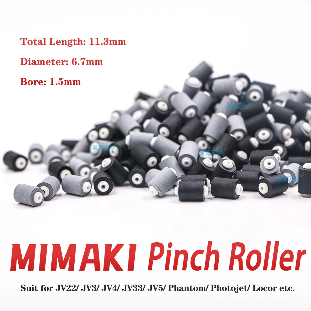 

20pcs MIMAKI Pinch Roller for JV22 JV3 JV4 JV33 JV5 Sky-color Photojet Locor Eco-solvent Printer Pressing Wheel
