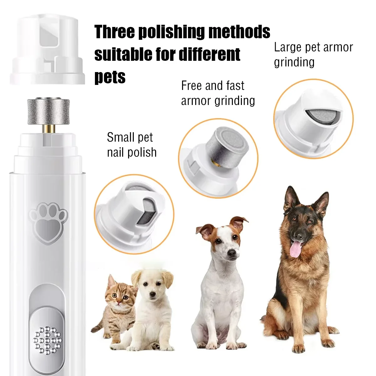 Penggiling Kuku Anjing USB Rec - Pet Nail Grinder ulasan dan harga