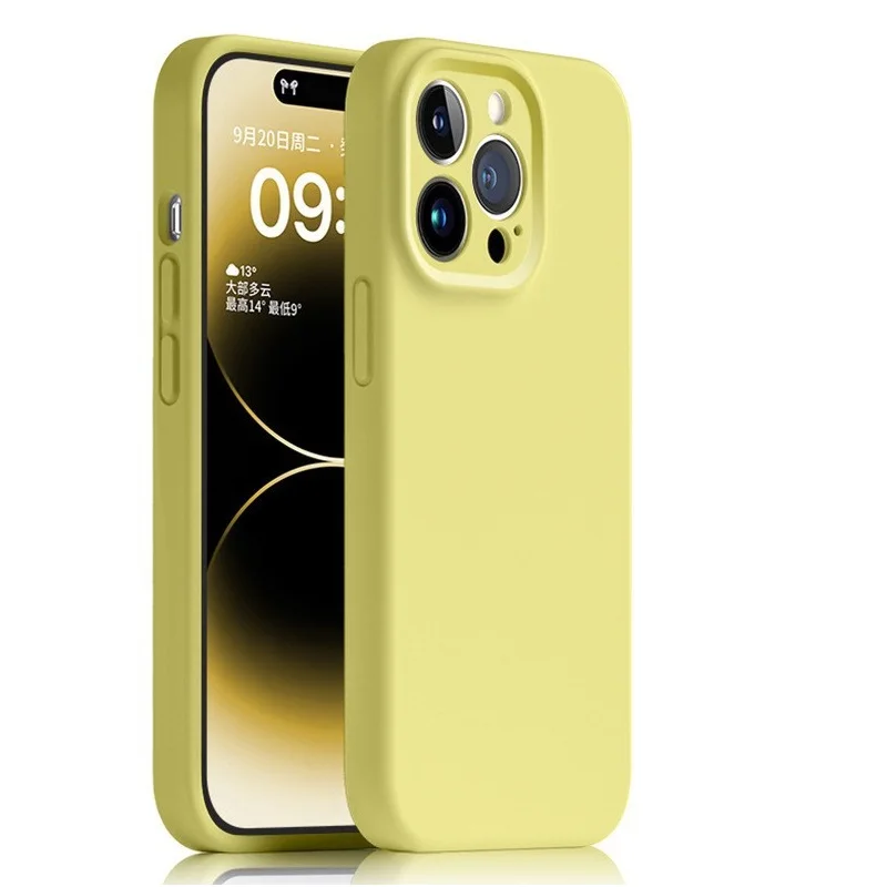 

Жидкий силиконовый чехол для iPhone 15 Pro Max, чехол для телефона iPhone 15 Pro Max 14 13 12