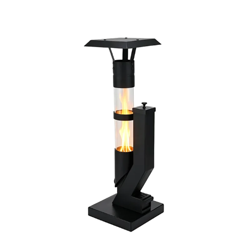 Durable Carbon Steel Pellet Patio Heater Freestanding Outdoor Heater for Garden and Terrace Winter Heating