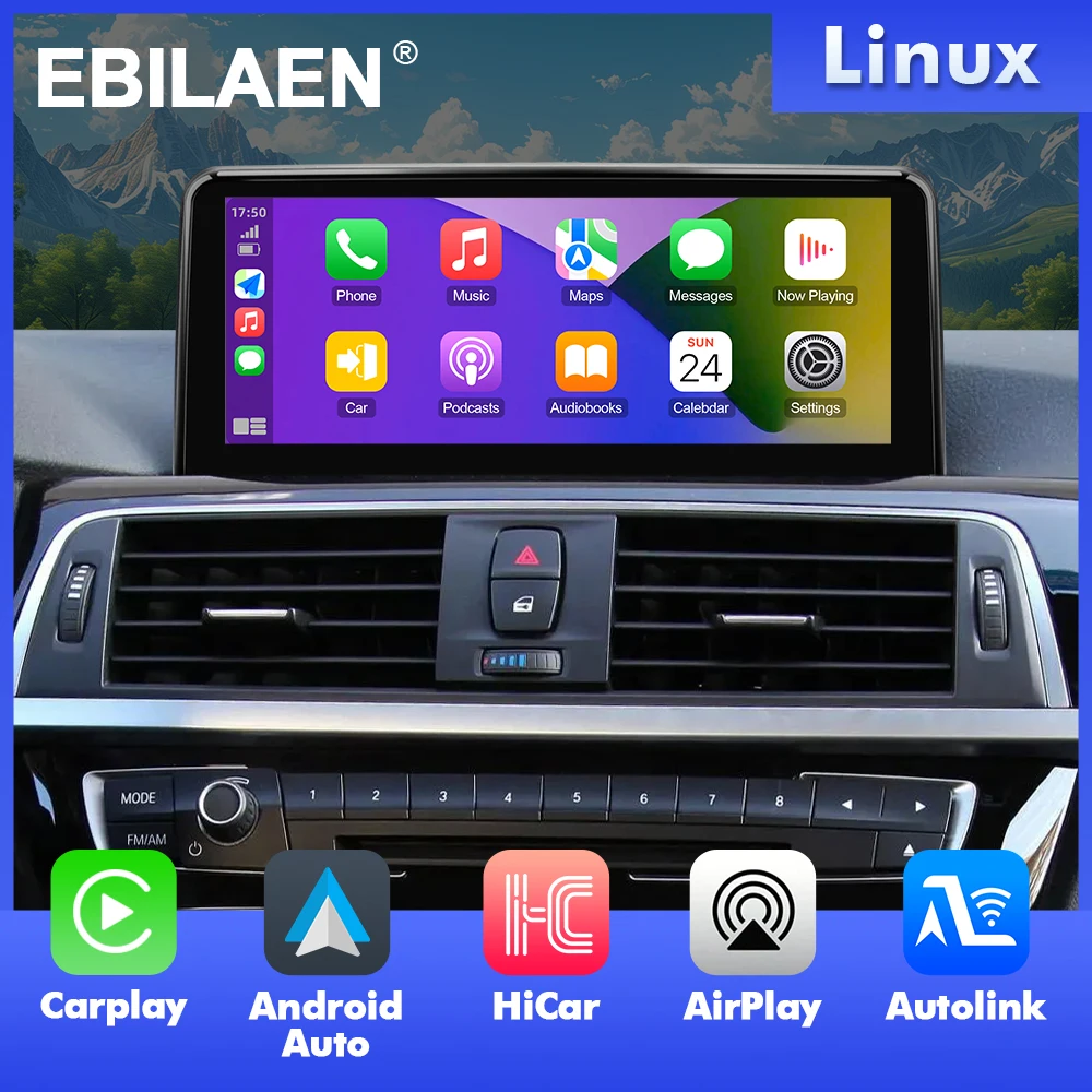 

EBILAEN Linux System For CCC CIC NBT BMW 1 Series 2/3 Series F20 F30 F34 X5 X6 E71 E70 Carplay Android auto Multimedia Radio