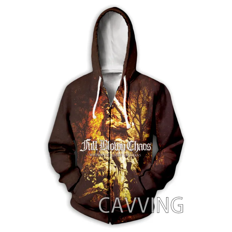 CAVVING 3D Printed  Full Blown Chaos  Zipper Hoodies Zip Hooded Sweatshirt Harajuku Hoodie Sweatshirt for Men/women