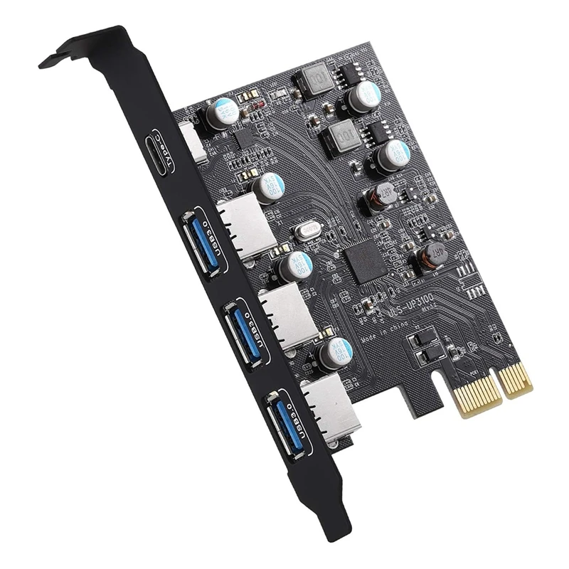 PCI Express USB 3.0 Cartões de Expansão, 5Gbps, Super Velocidade, PCI Express Cartões para Janela 7, 8, 10, Mac OS 10.8.2 Acima