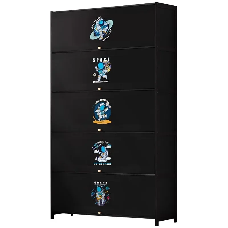 Household door shoe cabinet high vertical entry cabinet integrated cabinet door corridor with extremely narrow entry bucket