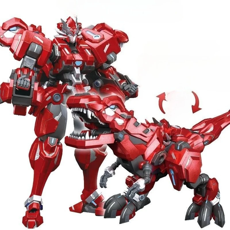 

Tyrannosaurus Deformation Robot Toy Convertible Action Figure Plastic Model Robot Toy Anime Movie Series Children Gift Collect