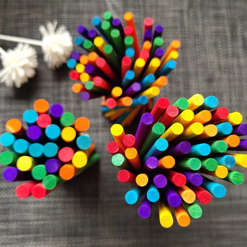 

80Pcs Mini Wooden Popsicle Sticks Ice Cream Sticks Bulk for Crafts DIY Food Making Summer Beach Party Restaurant Kindergarten