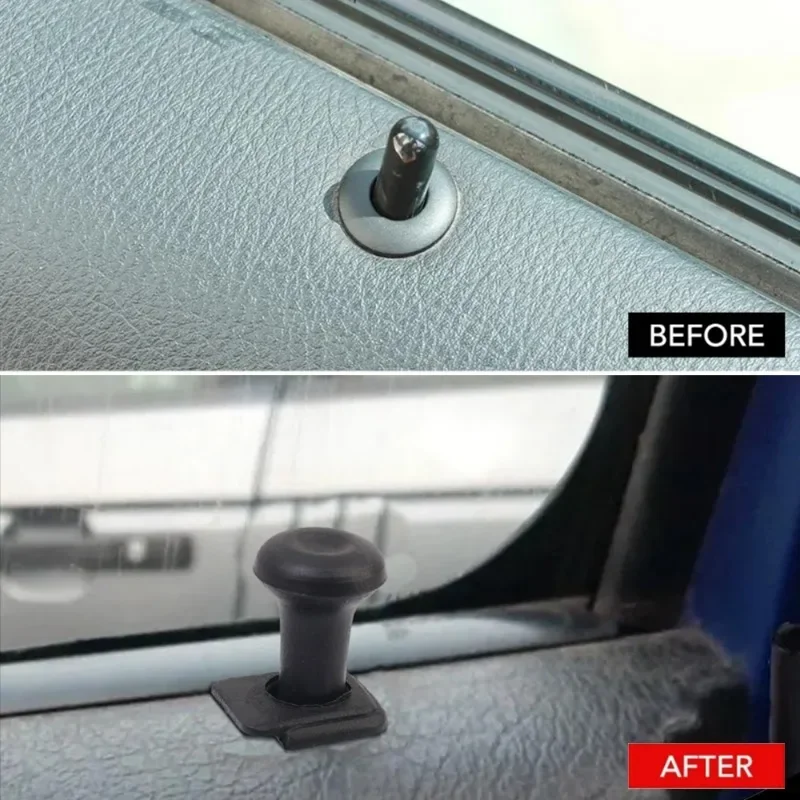 Plastic Car Door Lock Pins Replaceable Latch Accessories Fit Golf Mk2 Mk3 Jetta Passat B2 Polo Scirocco