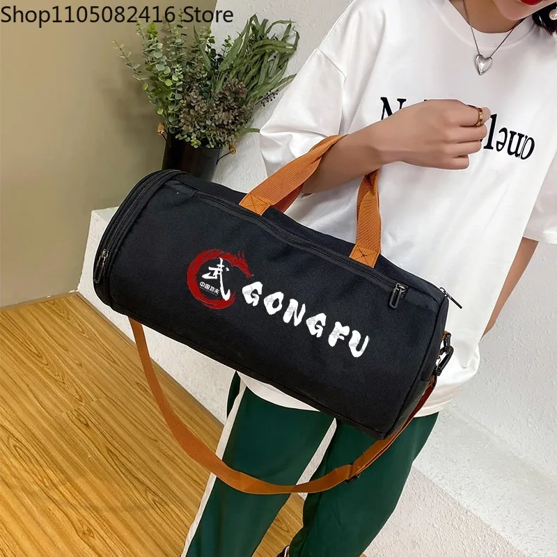 Outdoor Sports Martial Arts Bag Unisex Shoulder Gym Carryall for Taekwondo & Fitness