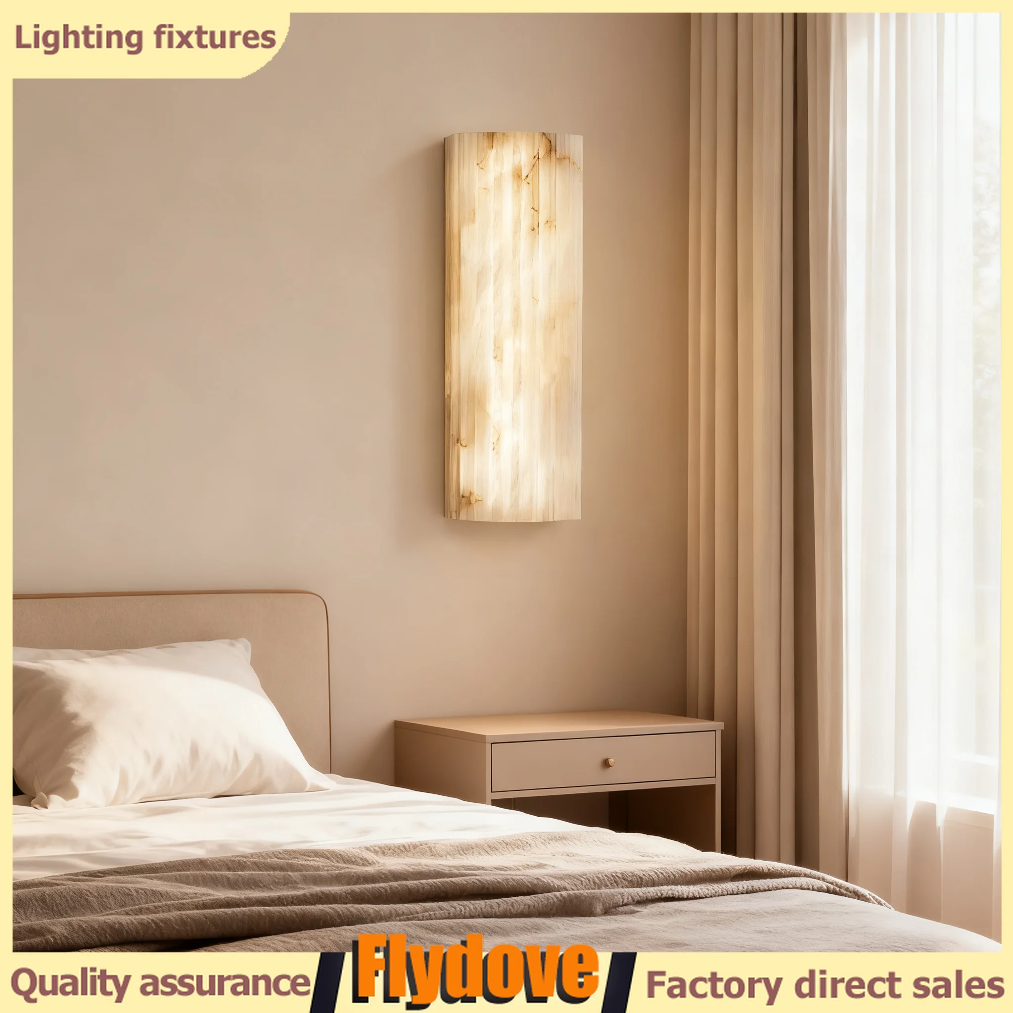 

Neoclassical luxury marble wall lamp creative living room hotel bedroom office LED indoor home decoration lighting fixtures 220V