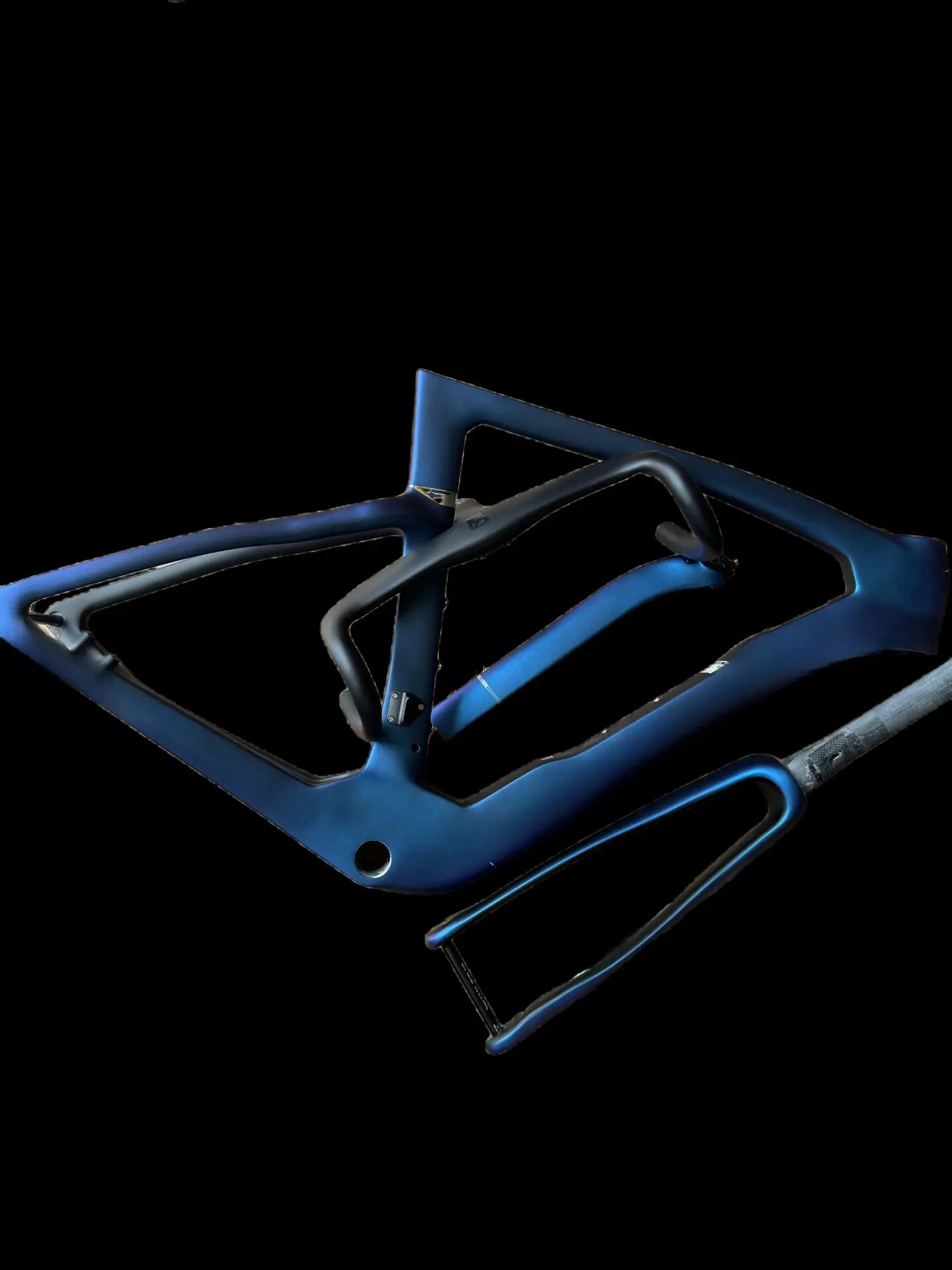 2025 venta superior cuadro de bicicleta de carbono completo disco Taiwán bicicleta cuadro de carbono bsa fit di2 + manillar ud mate camaleón cuadro de bicicleta