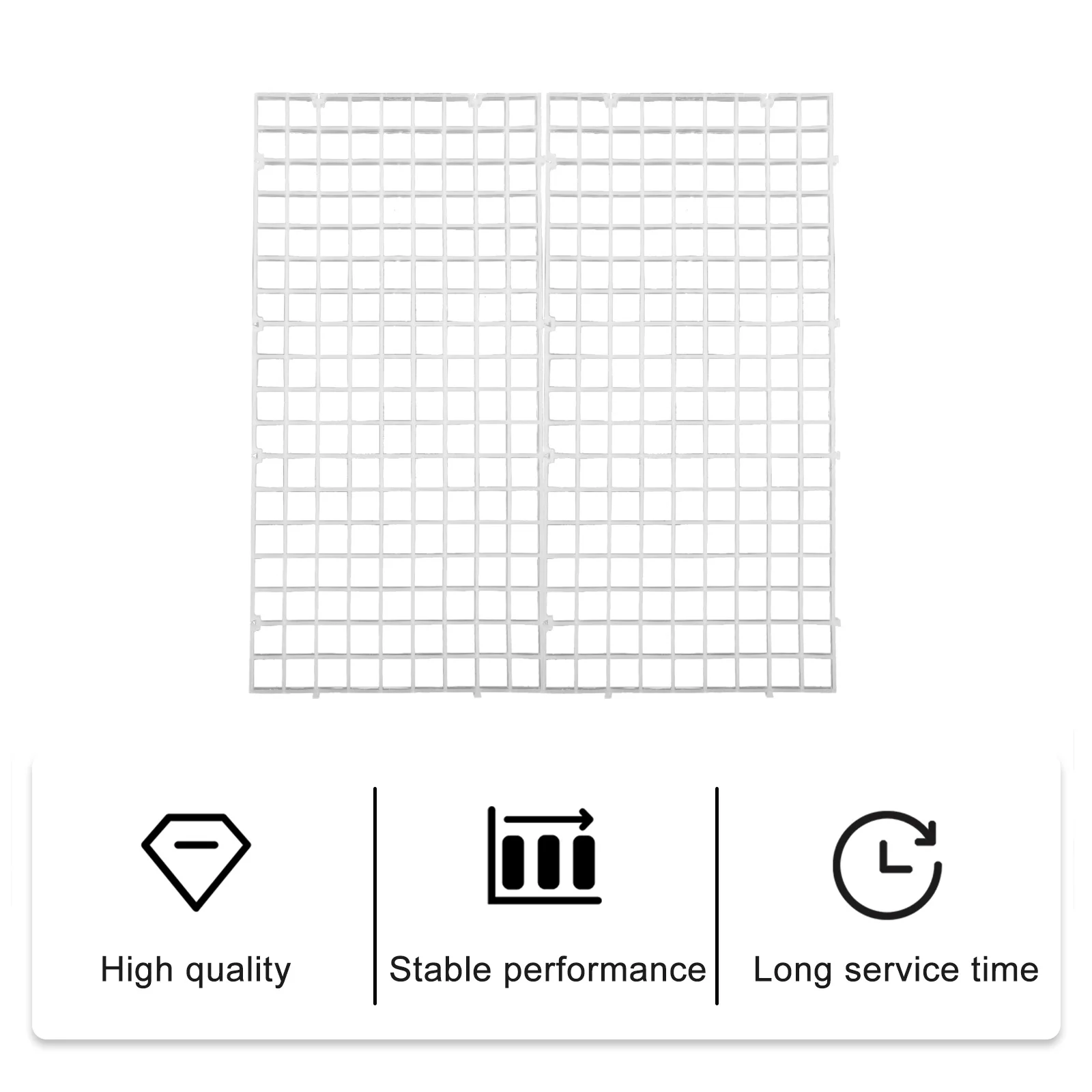 

10Pcs Fish Tank Separator Premium Material Build Platform Aquarium Divider Easy Installation Removal Fish Tank Filter