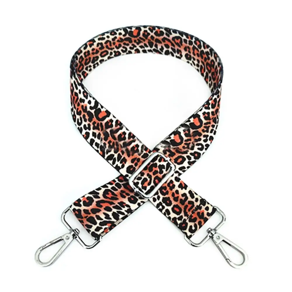 حقيبة يد نسائية بديلة واسعة بطبعة الفهد وحزام حقيبة كتف وحزام حقيبة #3