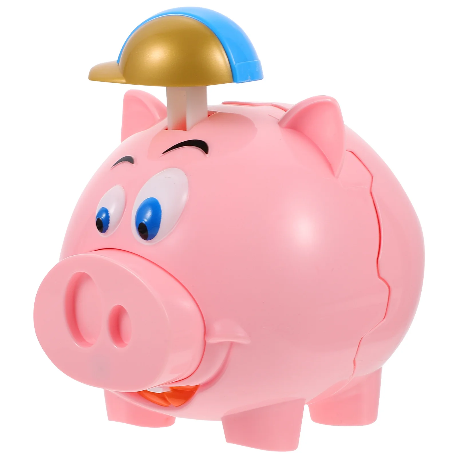 Creative Cartoon Piggy Bank Funny Game Saving Pot Cute Pig Shape Money Container Birthday Gift for Kids Money Bank