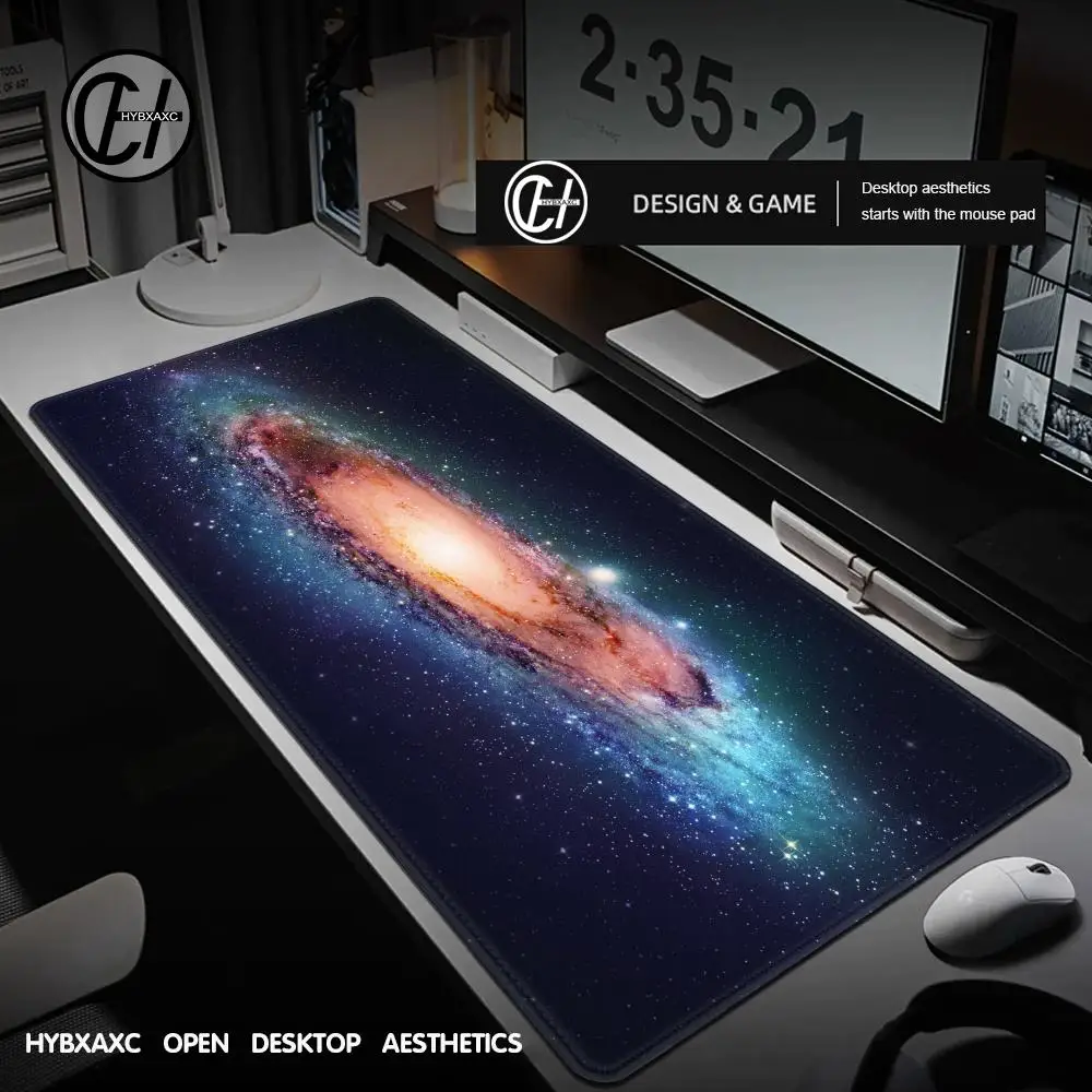 

Space Computer Mouse Pad Gamer Mouse Pads Large Gaming XXL Desk Mause Pad Keyboard Carpet Gaming Accessories For CS GO HYBXAXC