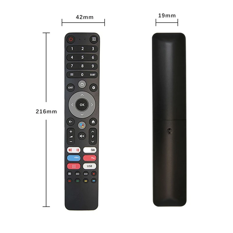 جهاز تحكم عن بعد ذكي عالمي لـ DEXP - لنماذج متعددة، Voice-A14G