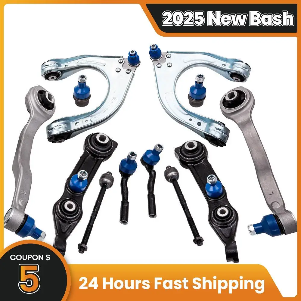 

Front Suspension Control Arms Tie Rods Ball Joints Kit for Mercedes Benz CLS55 2113309007, 2203300427 2113302503