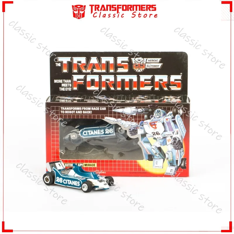 Jouets Transformers classiques G1, réédition KO édition Mirage Cybertron Autobots, figurines d'action, cadeaux à collectionner, en Stock