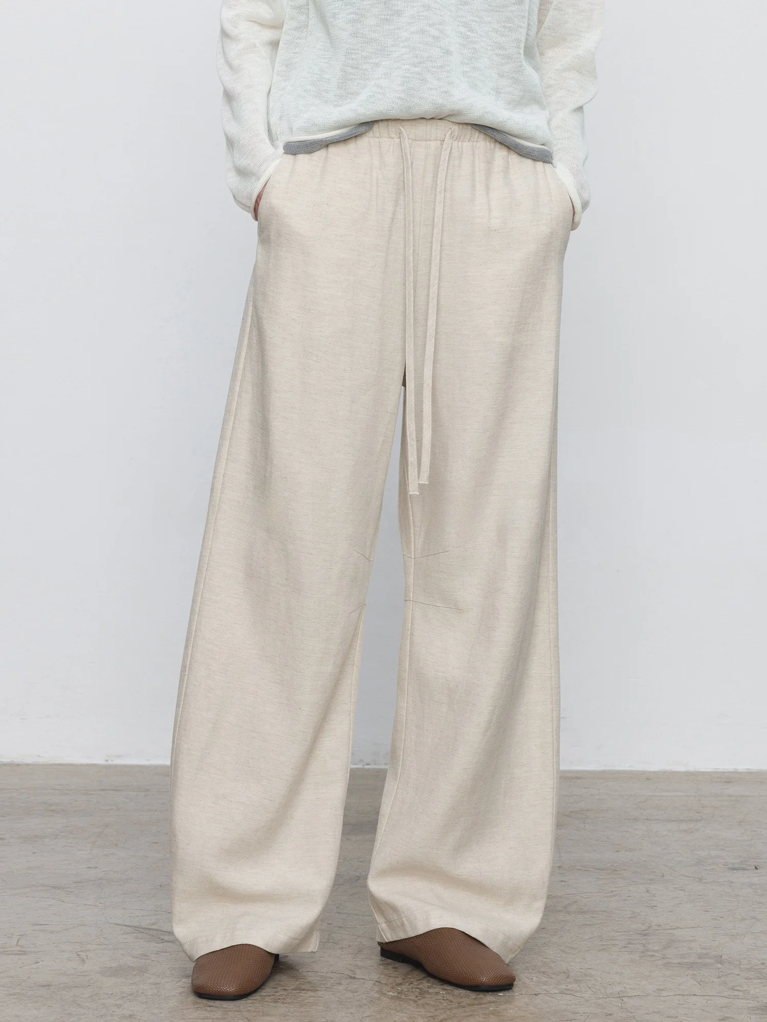 

Loose Straight Leg Pants Women's Haax Casual Lazy Casual Pants Spring Summer New Sle Vintage Loose Fit Ladies Trousers