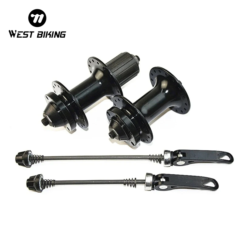 

WEST BIKING Bike Hubs MTB Bicycle Hubs Kit Disc Bearing 32H Front Rear MTB Bike Bicycle Parts Road Cycling Rear Hub Bicycle Hubs