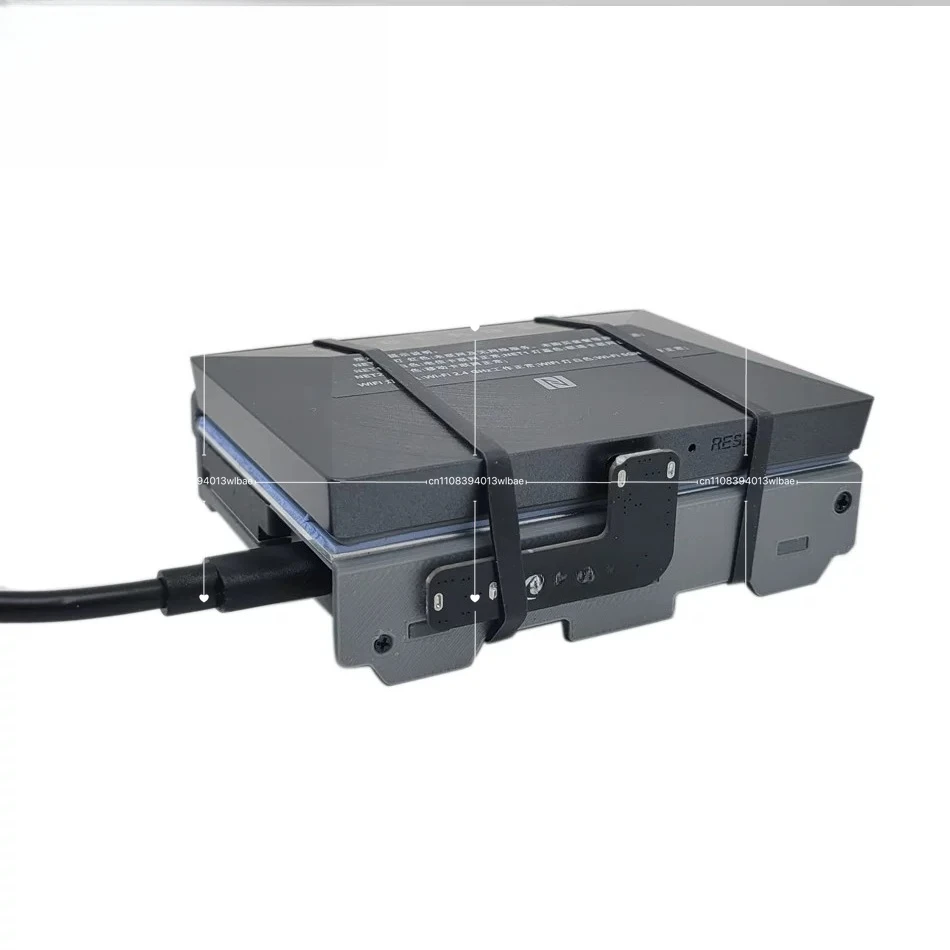 Suitable for ZTE V50 Radiator Aluminum Alloy CNC Temperature Control Fan Base Bracket