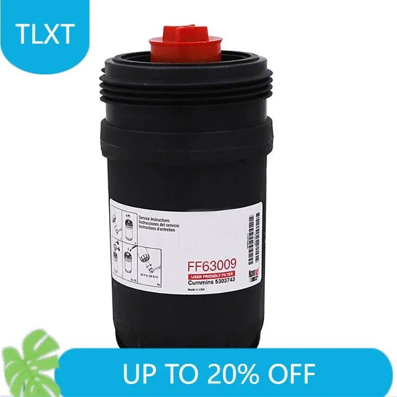 

FF63009 Fuel Filter for Cummins 5303743 Replaces FF63008 Element FH22168 Cummins B/L Series