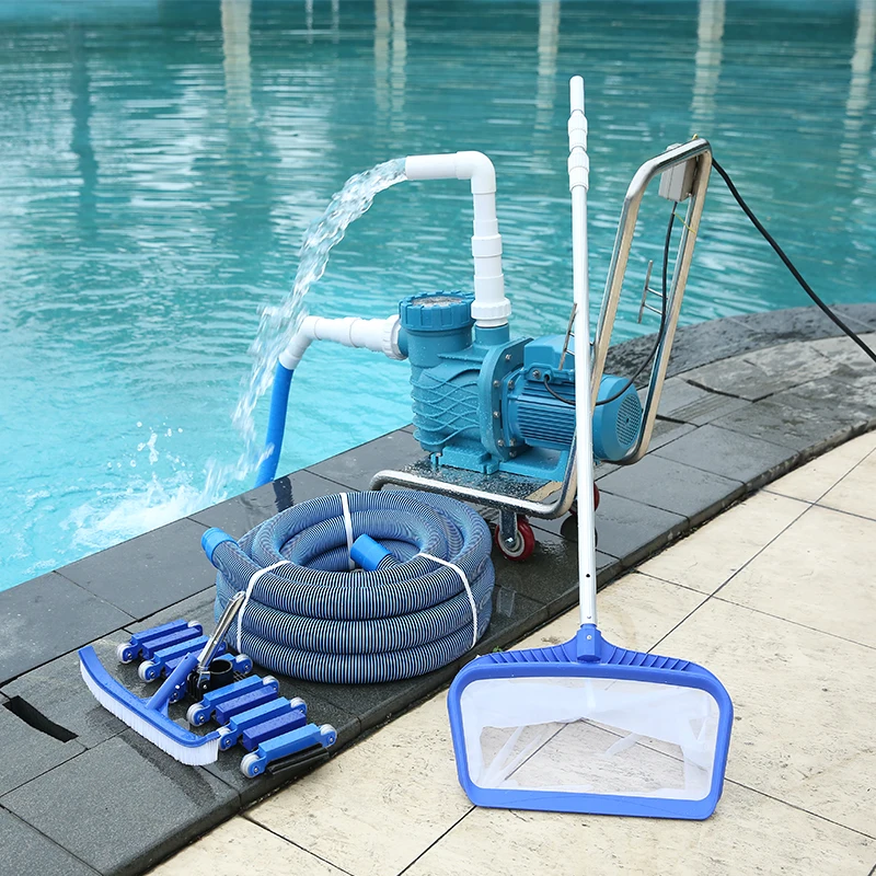 Aspirapolvere subacqueo per macchina per acque reflue con aspirazione manuale per piscina di alta qualità 220V Pulizia del fondo ad alta efficienza