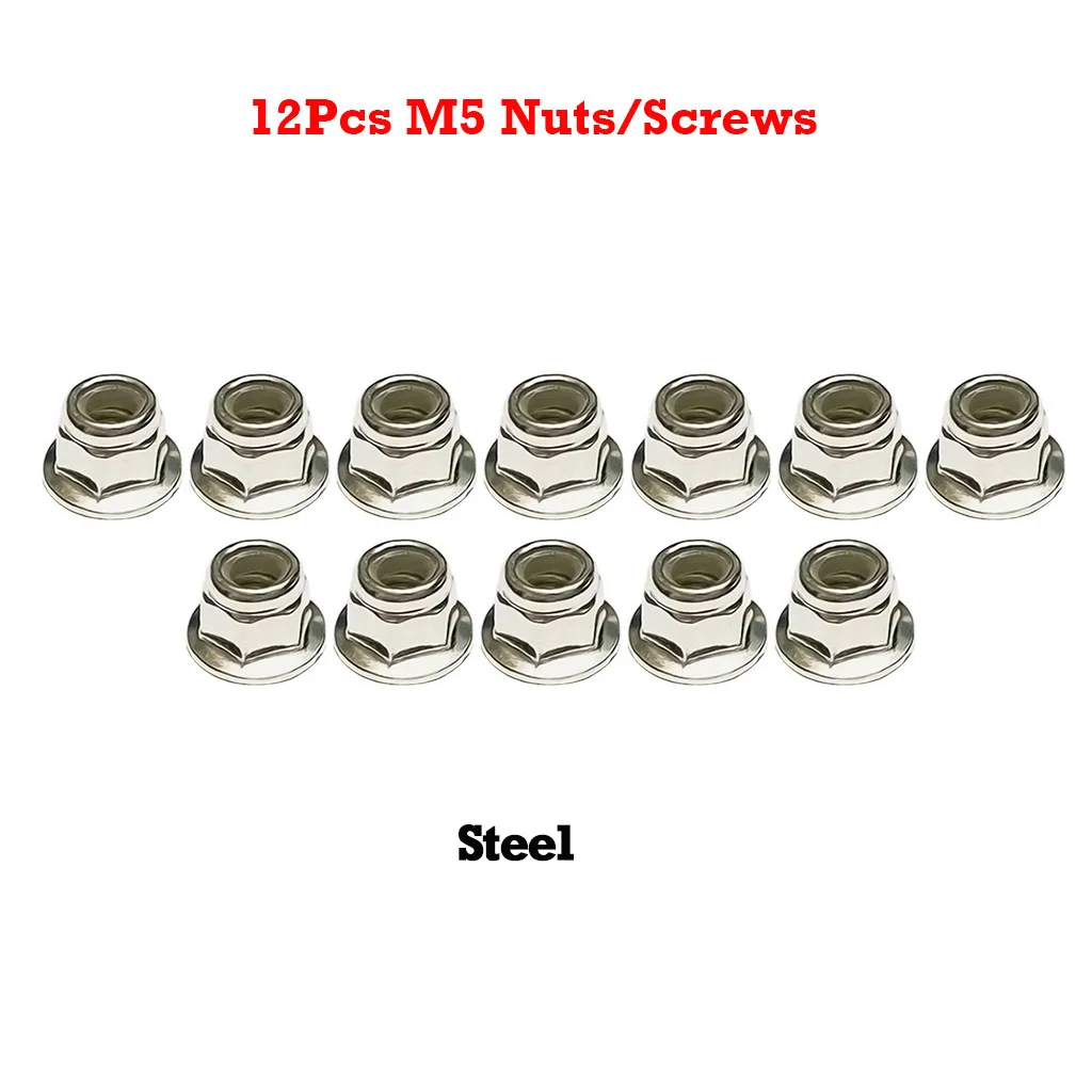 12pcs-M5 Steel